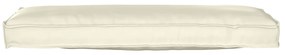 vidaXL Μαξιλάρι Παλαιού Τύπου Κρεμ 120x40x8 εκ. Oxford Fabric