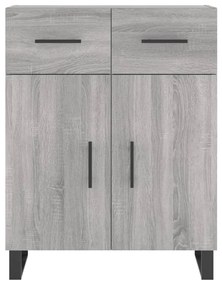 vidaXL Ντουλάπι Γκρι Sonoma 69,5 x 34 x 90 εκ. από Επεξεργασμένο Ξύλο