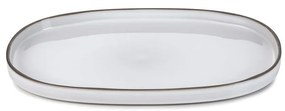 CARACTERE WHITE CUMULUS OVAL PLATE 35,5X21,8X2,5CM | Συσκευασία 4 τμχ