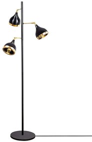 Φωτιστικό Δαπέδου Yıldo 892OPV1148 Φ52x163cm 3xE27 40W Black-Gold Opviq