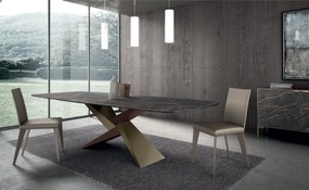 Τραπέζι Rialto Wooden Top 300x120 - Wengè