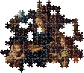Clementoni Παζλ Museum Collection Leonardo da Vinci: Η Παναγία των Βράχων 1000 τμχ - Compact Box