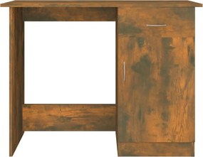 vidaXL Γραφείο Καπνιστή Δρυς 100x50x76 εκ. από Επεξεργασμένο Ξύλο