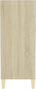 vidaXL Ραφιέρα Sonoma Δρυς 57 x 35 x 90 εκ. από Μοριοσανίδα