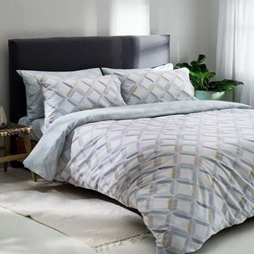 Σεντόνια Rombi-2 (Σετ 4τμχ) Veraman Vesta Home Queen Size 240x270cm 100% Βαμβάκι