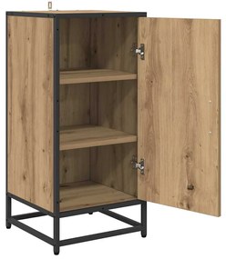 vidaXL Πλαϊνό γραφείο artisan δρυς 35 x 35.5 x 76 εκ