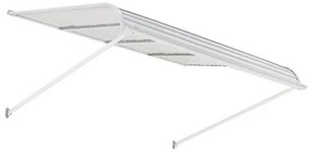 VEVOR Window Awning Door Canopy 60x42 in Aluminum Alloy Front Door Awnings
