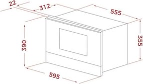 Φούρνος Μικροκυμάτων με Γκριλ Teka NEOMS6220BISRSS Χάλυβας