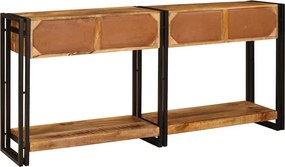 vidaXL Τραπέζια Κονσόλες 2 τμχ. Καφέ 161 x 33 x 75 εκ