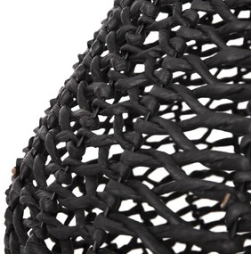 Φωτιστικό Οροφής C4346 Paper Rope Μπέζ και Μαύρο Φ55,5x44Υεκ. 55.5x55.5x140 εκ.