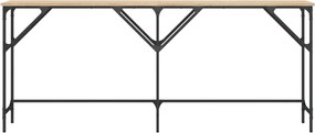 vidaXL Τραπέζι Κονσόλα Sonoma Δρυς 180x29x75 εκ. Επεξεργασμένο Ξύλο