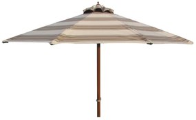 Metaxakis Fiji Umbrella R250/8 PR Teak-Acrylic* metax-01-00-1238 διάστ.250.0000 x 250.0000 x 0.0000