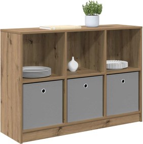 vidaXL Πλαϊνό γραφείο Artisan Oak 102 x 32 x 73,5 εκ