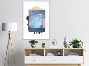 Αφίσα - Tip of the Iceberg - 40x60 - Χρυσό - Χωρίς πασπαρτού