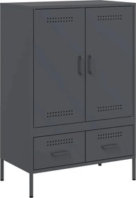 vidaXL Ντουλάπι Ανθρακί 68x39x101,5 εκ. από Χάλυβα