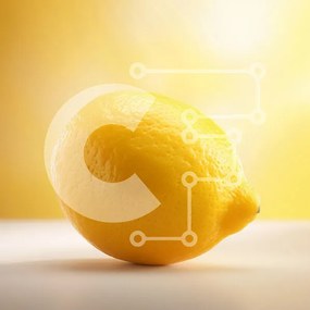 Σετ των 2 Intra Συλλεκτικό Ξύλινο Παζλ Plywood 4mm - Λεμόνι σε ανοιχτόχρωμο φόντο Σε Ξύλινο Κουτί - Διαστάσεις: 10x10 cm – 25 κομμάτια