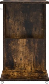 vidaXL Τραπεζάκι Πλευράς 40 x 35 x 60 εκ. Επεξεργασμένο Ξύλο