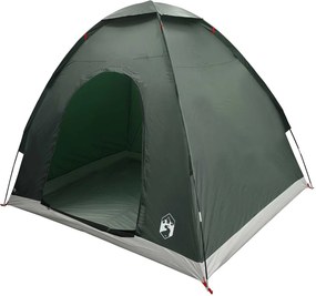 vidaXL Σκηνή Camping 2 ατόμων Στρατιωτικό Πράσινο
