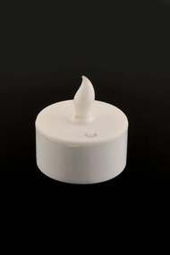 Μπαταρίας led ρεσώ κερί Λευκό 3x3 cm
