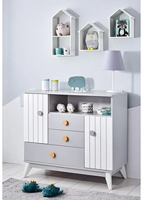 Παιδική Συρταριέρα (101x47x91) Bebe Stars Bird House 418-15