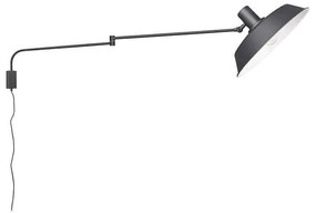 Φωτιστικό Τοίχου Bolder 35x29cm Black Mat 200300132 Trio Lighting Metal