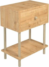 Κομοδίνο Sapphire Δρυς LIFLILO 50x32x64.4
