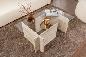 Coffee Table Vetrino - Travertine Travertine