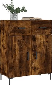 vidaXL Ντουλάπι Καπνιστή Δρυς 69,5 x 34 x 90 εκ. Επεξεργασμένο Ξύλο