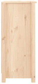 vidaXL Ντουλάπια 2 τεμ. 40x35x80 εκ. από Μασίφ Ξύλο Πεύκου