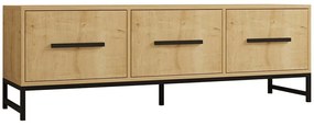 Έπιπλο Τηλεόρασης Melody 835PUQ4493 160x40x50cm Oak