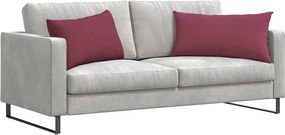 vidaXL Μαξιλάρι Καναπέ 2 pcs Κόκκινο 80 x 40 cm ύφασμα