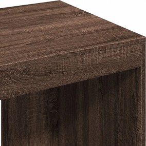 vidaXL Γραφείο Καφέ Δρυς 103,5x56,5x94 εκ. από Επεξεργασμένο Ξύλο