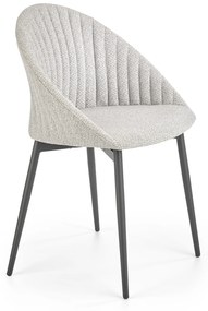 60-21063 K357 chair, color: light grey DIOMMI V-CH-K/357-KR-J.POPIEL, 1 Τεμάχιο