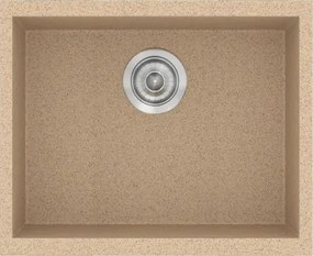 Sanitec Classic 341 (50×40) - Γρανιτένιος νεροχύτης - Granite BEIGE