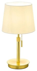 Επιτραπέζιο Φωτιστικό Lyon 509100108 D25,5x45 - 56cm Brass Trio Lighting Μέταλλο,Ύφασμα