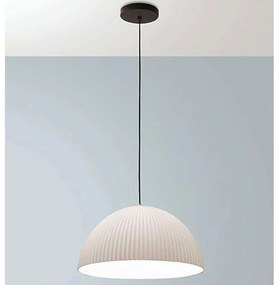 Φωτιστικό Οροφής Carola 3757-40-102 Φ36x19,7cm 1xE27 10W White Fabas Luce