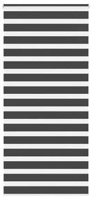 vidaXL Ζέβρα τυφλή Μαύρο Πλάτος υφάσματος 90,9 εκ. Πολυεστέρας