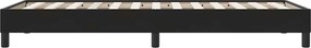 vidaXL Box Spring Κρεβάτι χωρίς στρώμα Μαύρο 90x210 cm Βελούδινο