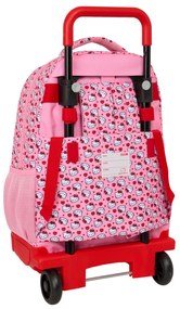 Σχολική Τσάντα με Ρόδες Hello Kitty Ροζ 33 x 45 x 22 cm