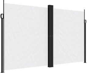 vidaXL Σκίαστρο Πλαϊνό Συρόμενο Λευκό 200 x 600 εκ.