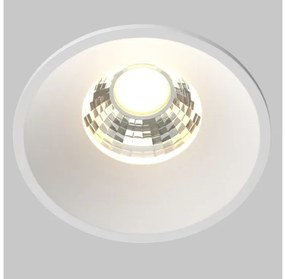 Χωνευτό Σποτ Φωτιστικό Οροφής LED 7W Λευκό Round DL058-7W3K-W Maytoni DL058-7W3K-W
