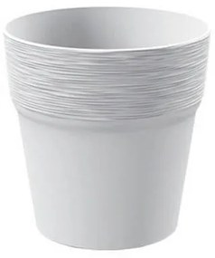 Γλάστρα (Φ12x12.2) Marhome Furu Λευκό 09-DFA120-443U