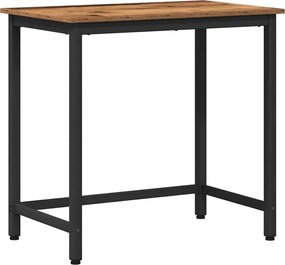 vidaXL τραπέζι Παλιό ξύλο 100 x 50 x 76,5 εκ.
