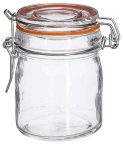Βάζο Με Καπάκι Και Έλασμα 07.146402 150ml Γυάλινο Clear Glass