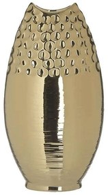 Βάζο Κεραμικό 3-70-498-0040 17x10x30cm Gold Inart Ceramic