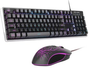 Wired keyboard + mouse set MageGee K1 (black)