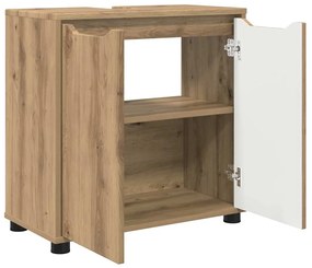 vidaXL Ντουλάπα νιπτήρα μπάνιου με ράφι Artisan Oak 60 x 30 x 60 cm