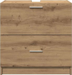 vidaXL Ντουλάπι Μπάνιου Artisan Oak 59 x 37 x 59 cm Επεξεργασμένο ξύλο