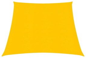 vidaXL Πανί Σκίασης Κίτρινο 3/4 x 2 μ. από HDPE 160 γρ./μ²