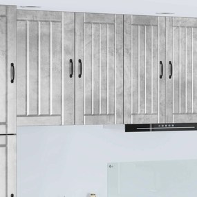 Ντουλάπα Κουζίνας Σκυρόδεμα Γκρι 40 x 31 x 80 εκ.